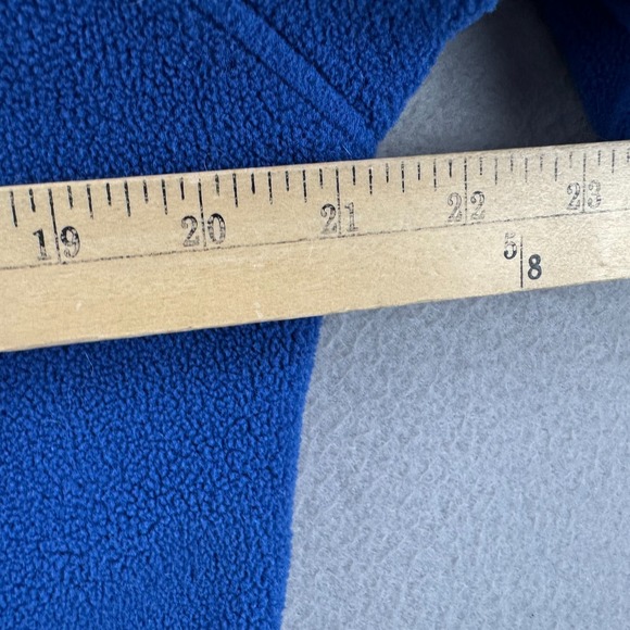 Patagonia Synchilla Snap T Sweater Mens Small Blue Fleece Pullover - Picture 14 of 16